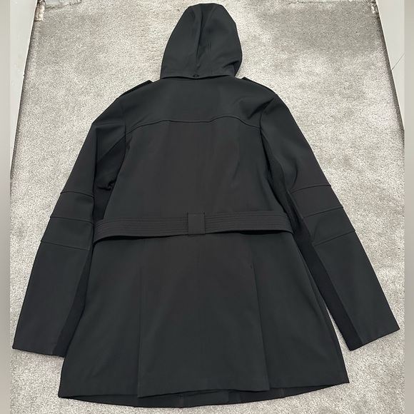 BCBGeneration Hooded Black Jacket Size Large - Picture 2 of 10